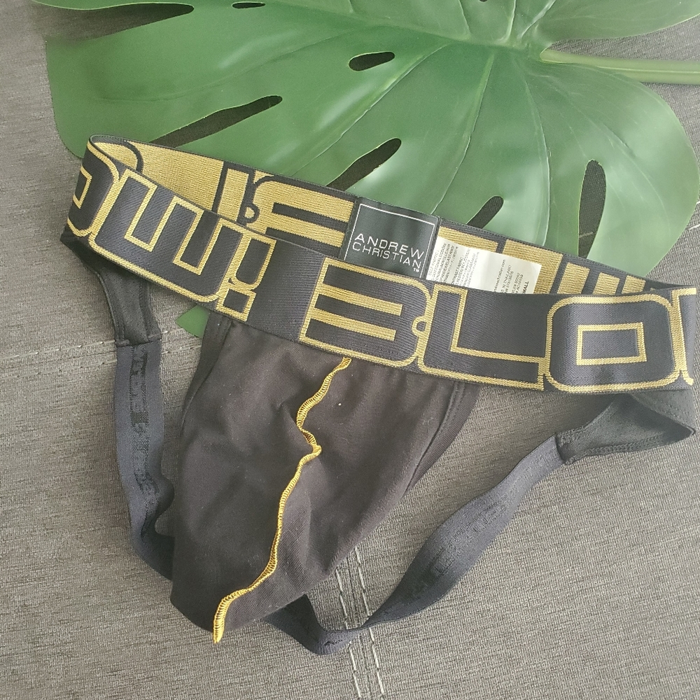 Blow by Andrew Christian black jock strap